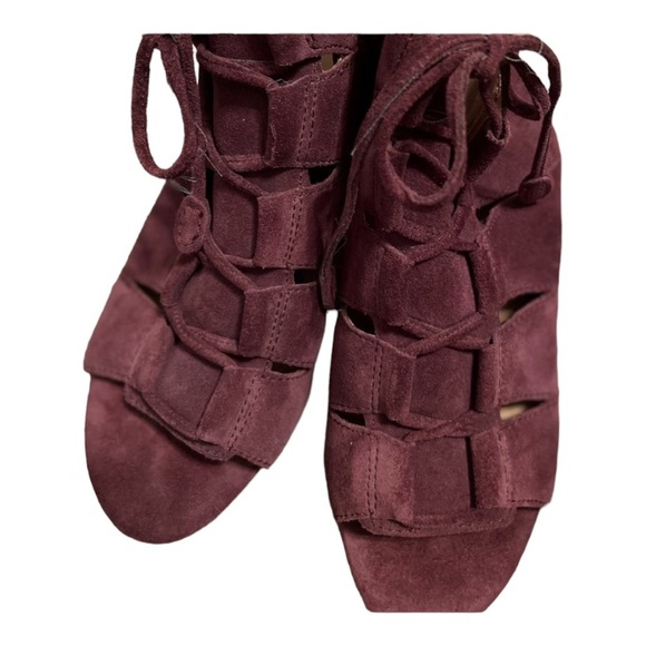 Vionic Shoes - Vionic Women’s Suede Lace-up Sandals - Bristol SZ 8.5